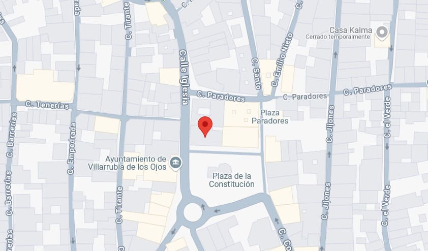 plano registro civil juzgado de paz villarubia de los ojos